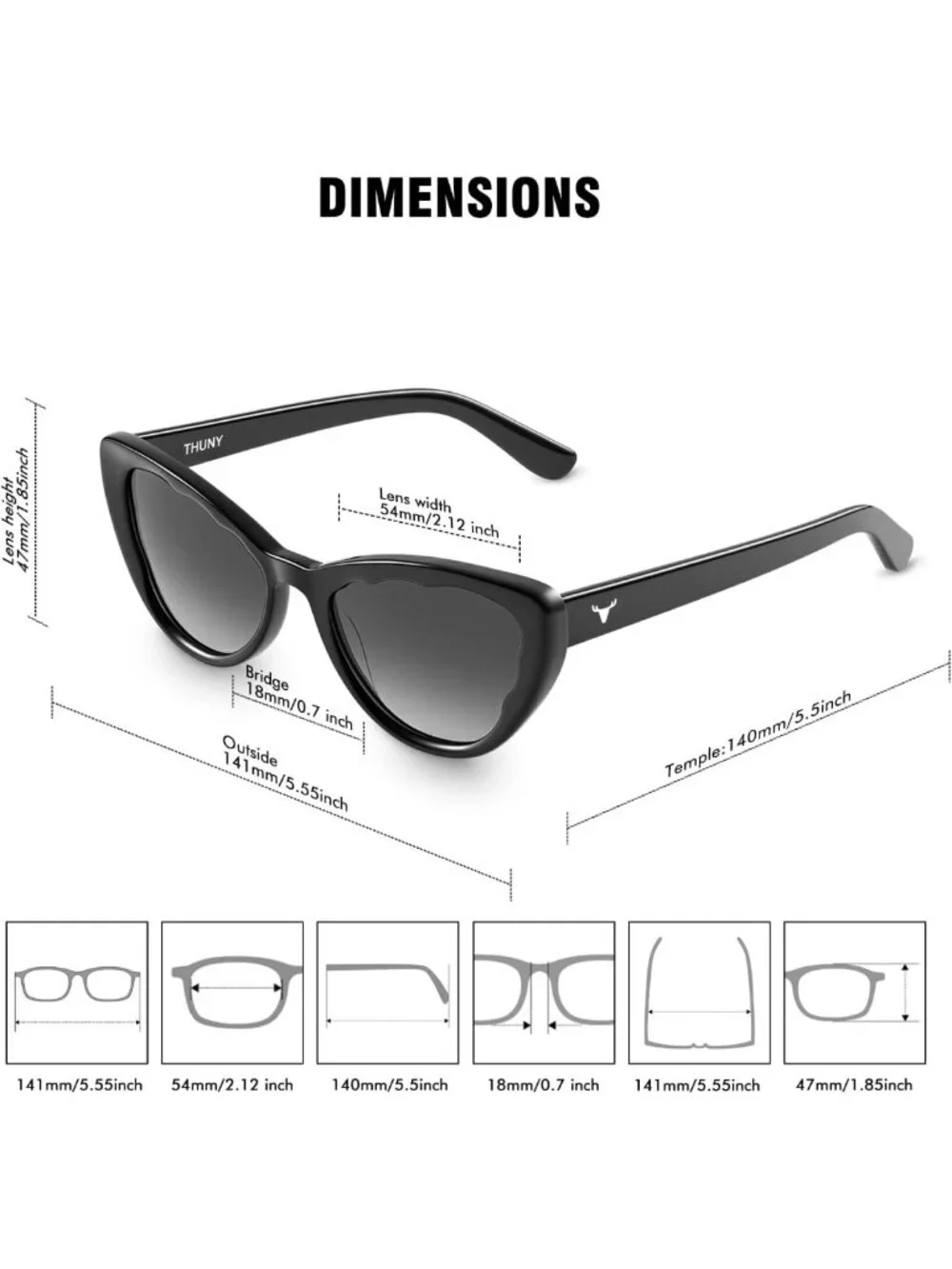 Retro Cat Eye Sunglasses for Women | UV400 Protection, Stylish Vintage Eyewear